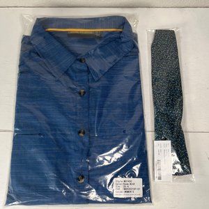 McDonald’s uniform crew manager apparel collection shirt blue women’s 2 XL REGUL